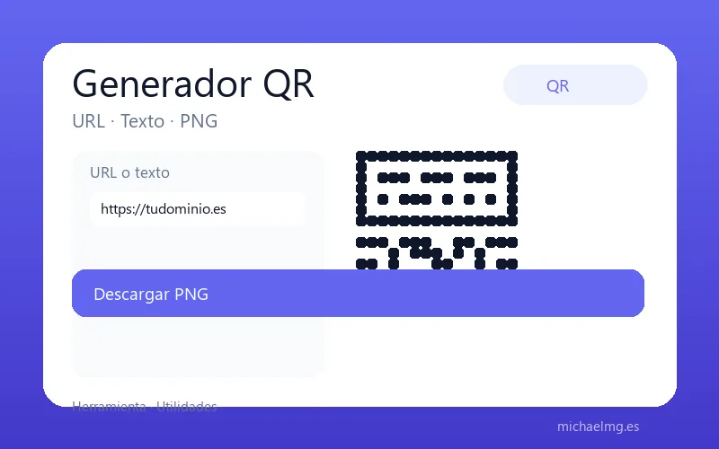 Generador de códigos QR