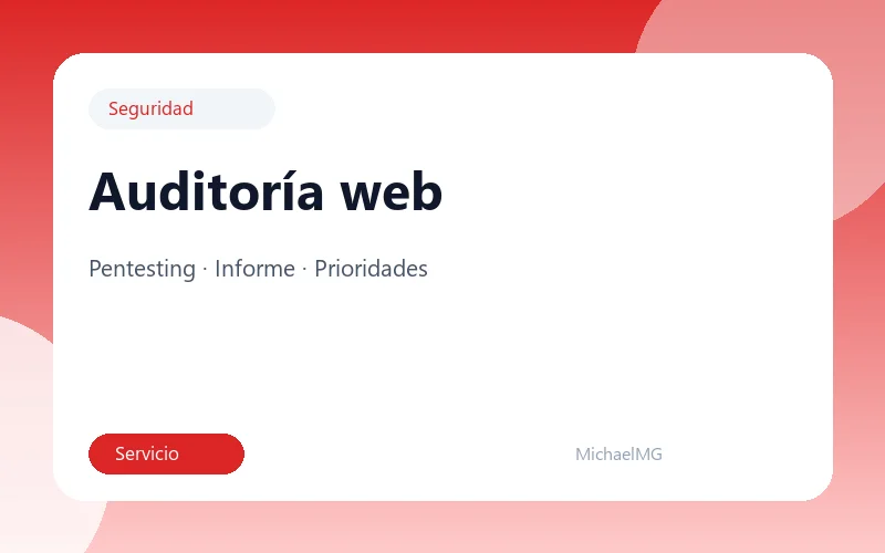 Auditoría web